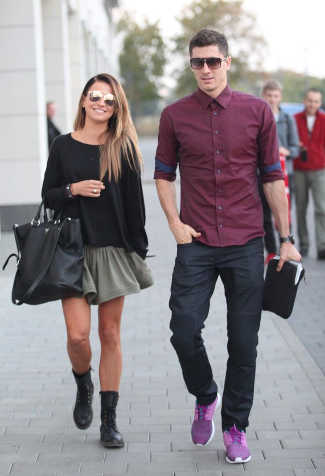 Anna i Robert Lewandowscy