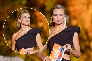 Kaczorowska w powycinanej sukience żartowała o romansie! Ale komentarze