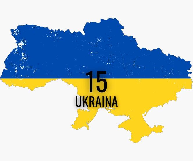 15. Ukraina