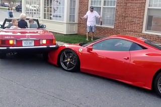 Zaparkowała na wyjątkowym Ferrari 458 Speciale