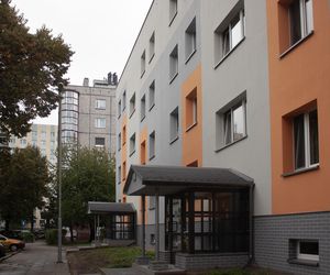 Blok przy Fredry 7 w Katowicach po termomodernizacji