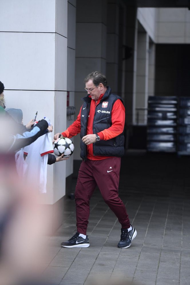 Reprezentacja Polski przyjazd na zgrupowanie