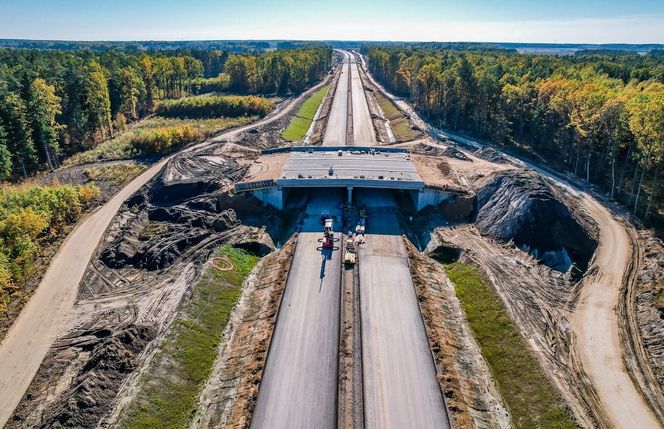 S19 Malewice-Chlebczyn w budowie