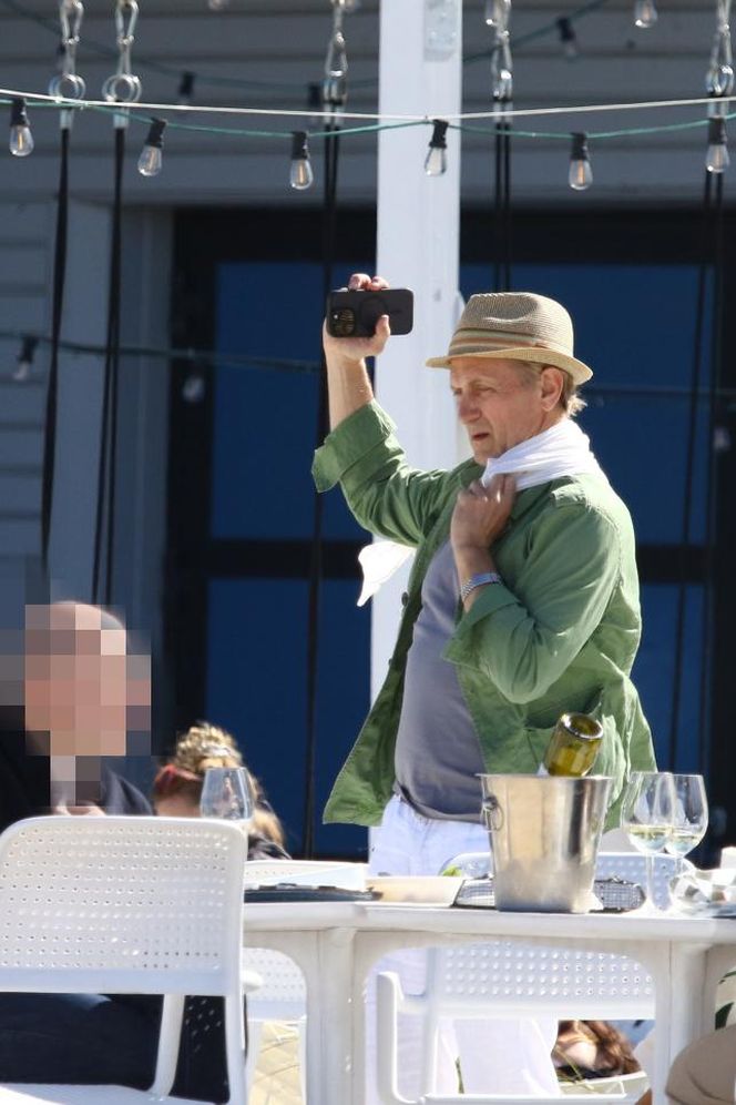 Andrzej Chyra w Sopocie bez zęba i bez alkoholu 