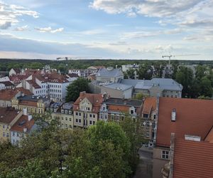 Olsztyn z lotu ptaka. Tak wygląda miasto z wieży ratuszowej