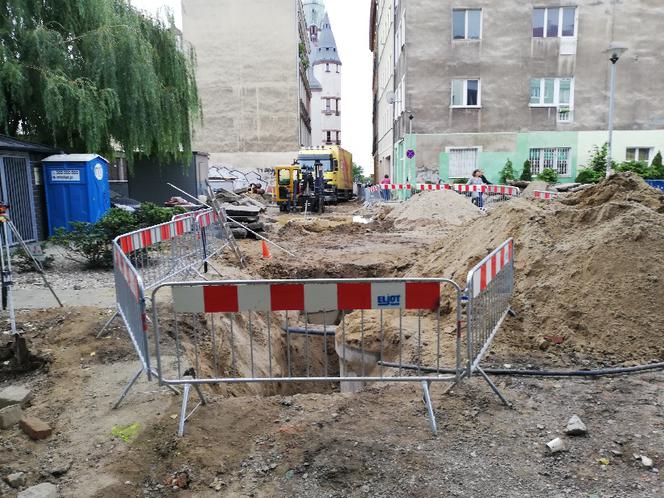 Przebudowa ul. Staromiejskiej - październik 2020