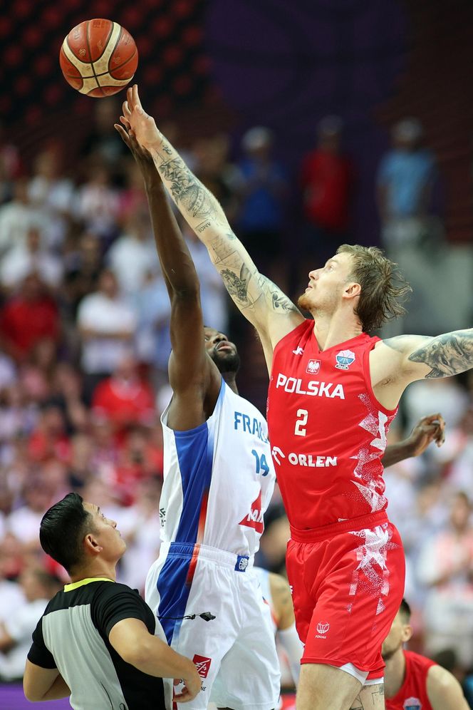 Jerzy Brzęczek, Mateusz Ponitka, mecz Polska - Francja