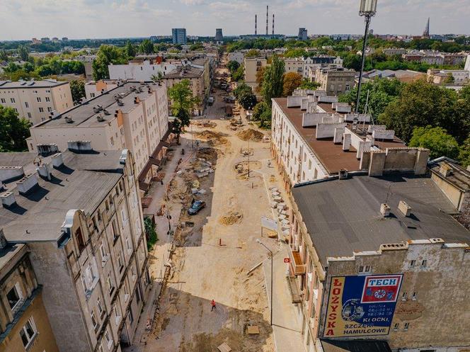 Remont Przybyszewskiego w Łodzi. Jak przebiegają prace drogowców