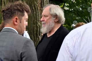 Smutny Andrzej Grabowski stanął nad grobem kolegi w Krakowie