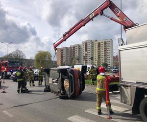 Wypadek na ul. Obotryckiej w Szczecinie