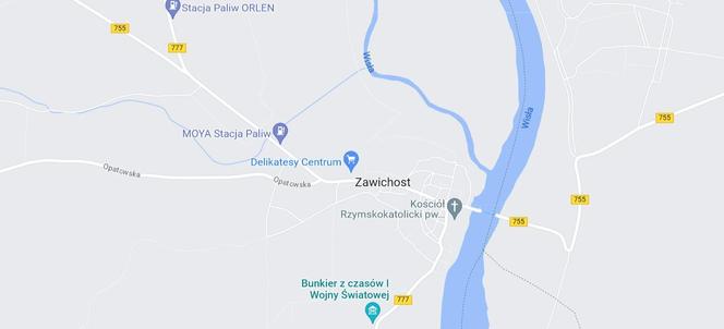 11 miejsce: Zawichost (powiat sandomierski)