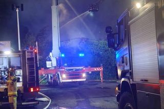 Pożar pustostanu (23.08.2025)