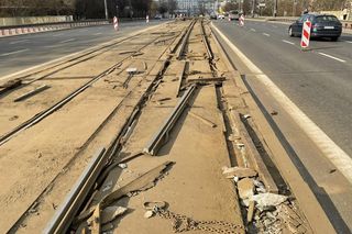 Ruszył rRuszył remont torowiska przy Arkadii w Warszawie