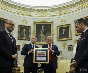 Spotkanie Donalda Trumpa z Karolem Nawrockim