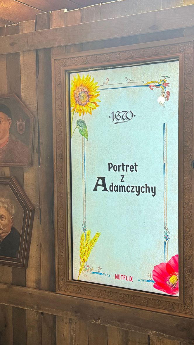 Na miejscu powitali nas sami Adamczewscy z rodziną, chłopami i Andrzejem oraz twórcy "1670"