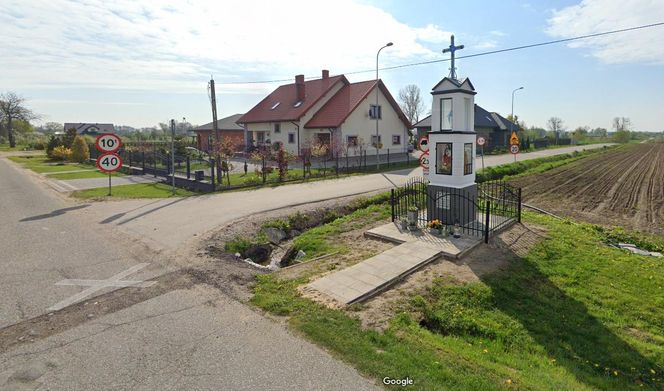 Zabostów Duży - najniżej położona wieś województwa łódzkiego