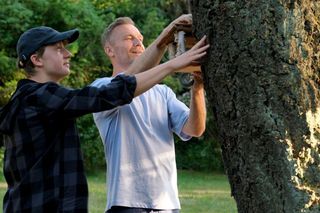 	M jak miłość odc. 1814. Andrzej Budzyński (Krystian Wieczorek),  Kacper (Bartosz Ziewiec) 