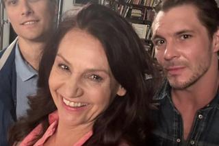 M jak miłość po wakacjach. Aleksandra (Małgorzata Pieczyńska), Olek (Maurycy Popiel), Marcin (Mikołaj Roznerski)