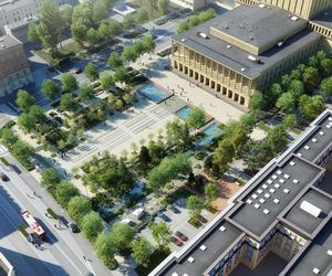 Plac Dąbrowskiego w Łodzi zostanie przebudowany