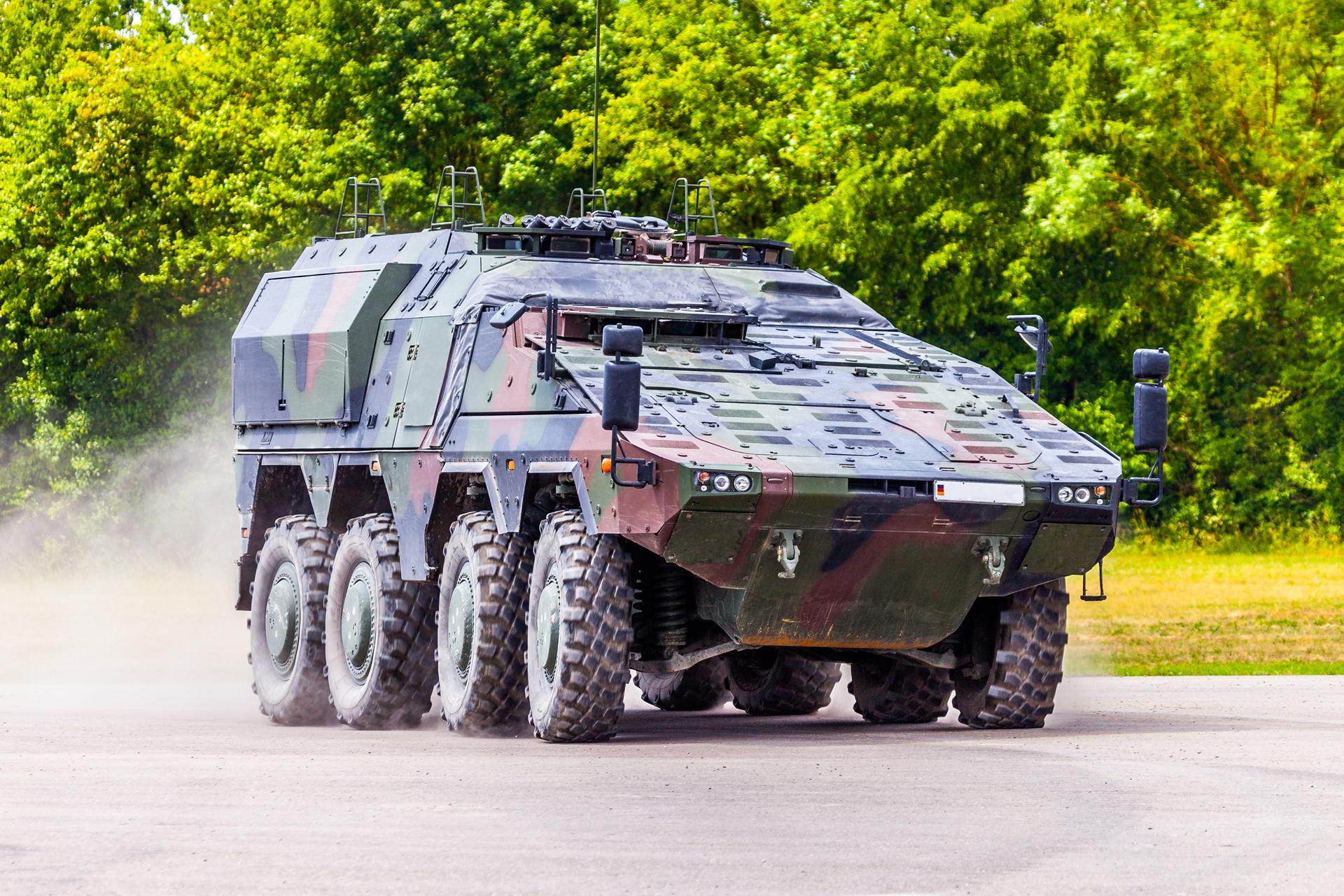 Niemiecki transporter Boxer