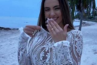  Ślub Michała Koterskiego i Marceli Leszczak. Powalająca suknia panny młodej