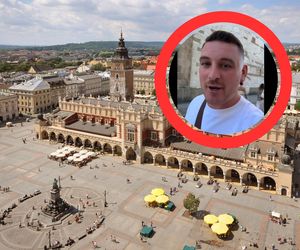 Turysta z Irlandii zaskoczony Krakowem. Na nagraniu pokazał, co zszokowało go najbardziej [WIDEO]