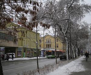 Zima w Lublinie. Tak wygląda centrum miasta po pierwszych opadach śniegu!