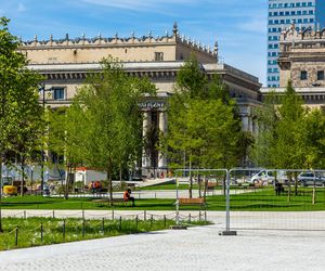 Plac Centralny Warszawa, sierpień 2025