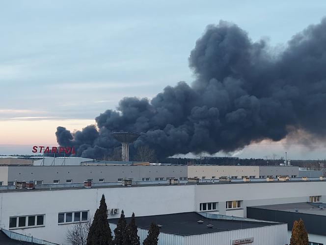 Pożar Cersanit 10.02.2022