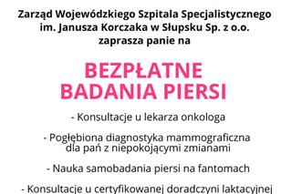 Bezpłatne badanie piersi w Drawsku Pomorskim i w Słupsku