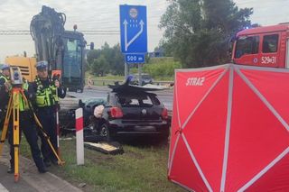 Tragiczny wypadek na A4 w Mysłowicach. Nie żyje jedna osoba