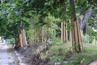 Rewitalizacja parku Bronowickiego w lublinie - postęp prac na koniec lipca 2025