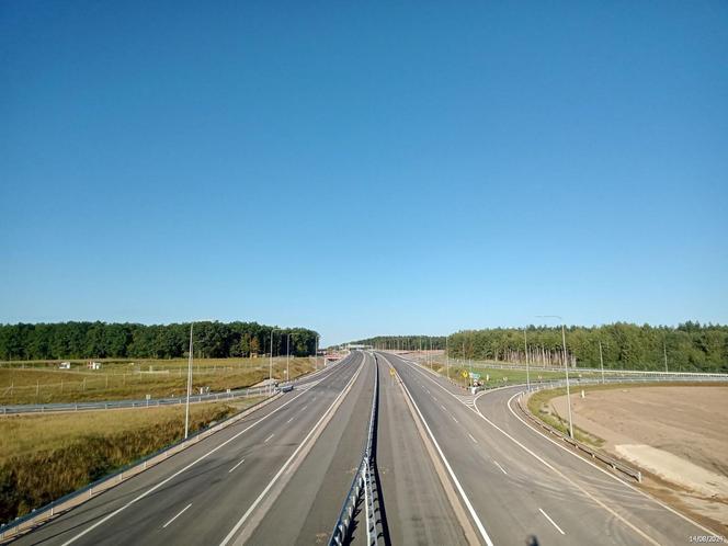 Kolejny odcinek A2 skończony. Kierowcy pojada trasą Kałuszyn - Groszki!