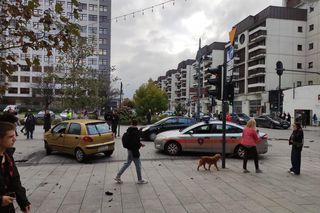 Szaleńczy pościg na Piotrkowskiej