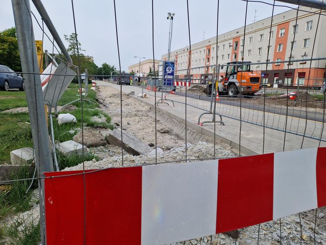 Budowa ścieżek rowerowych na osiedlu Leśnym w Bydgoszczy 