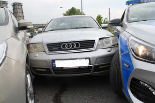 Pościg w Gorlicach za pijanym kierowcą. 22-latek huknął w radiowóz 