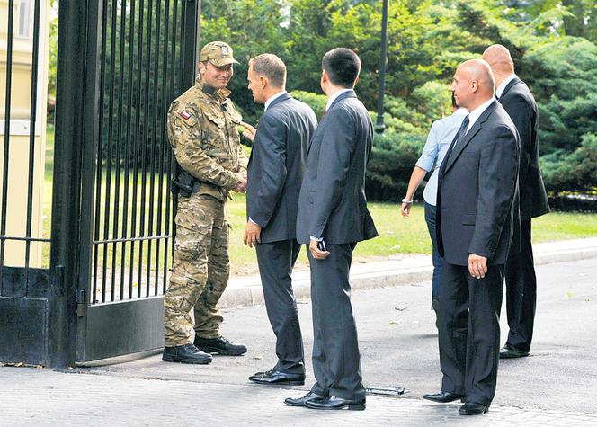 Spotkaj premiera na spacerze