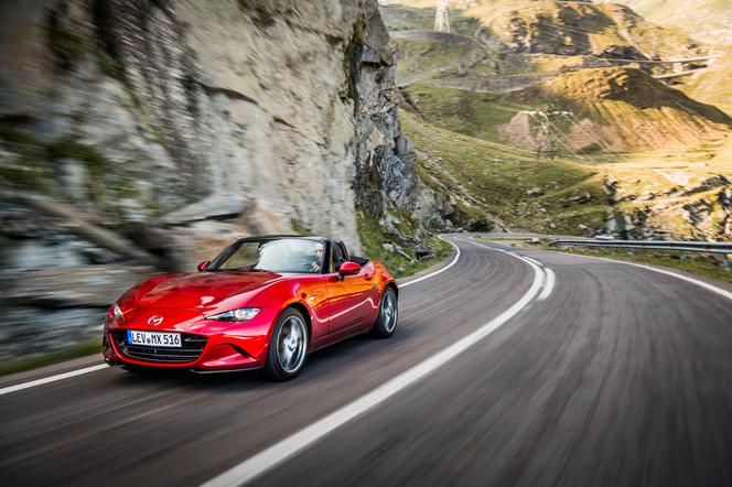 2019 Mazda MX-5 na Drodze Transfogaraskiej