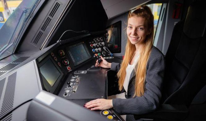 Marlena Plona od 4 kwietnia jest maszynistką Kolei Śląskich