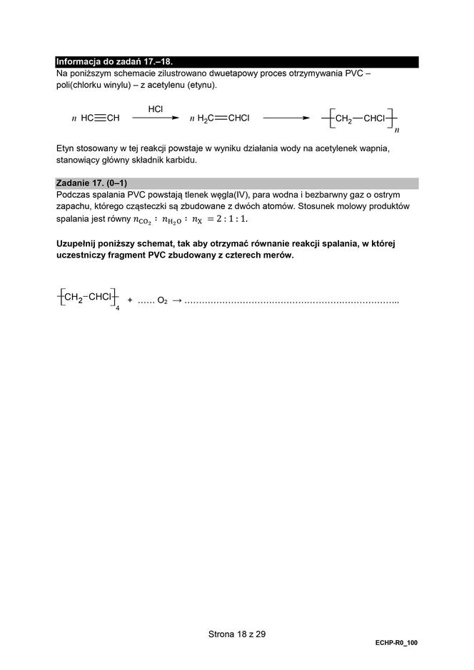 Matura 2024: chemia rozszerzona w formule 2015 - arkusze CKE i sugerowane odpowiedzi