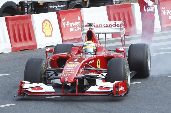 Felipe Massa w Warszawie na Shell V-Power Nitro+ Show