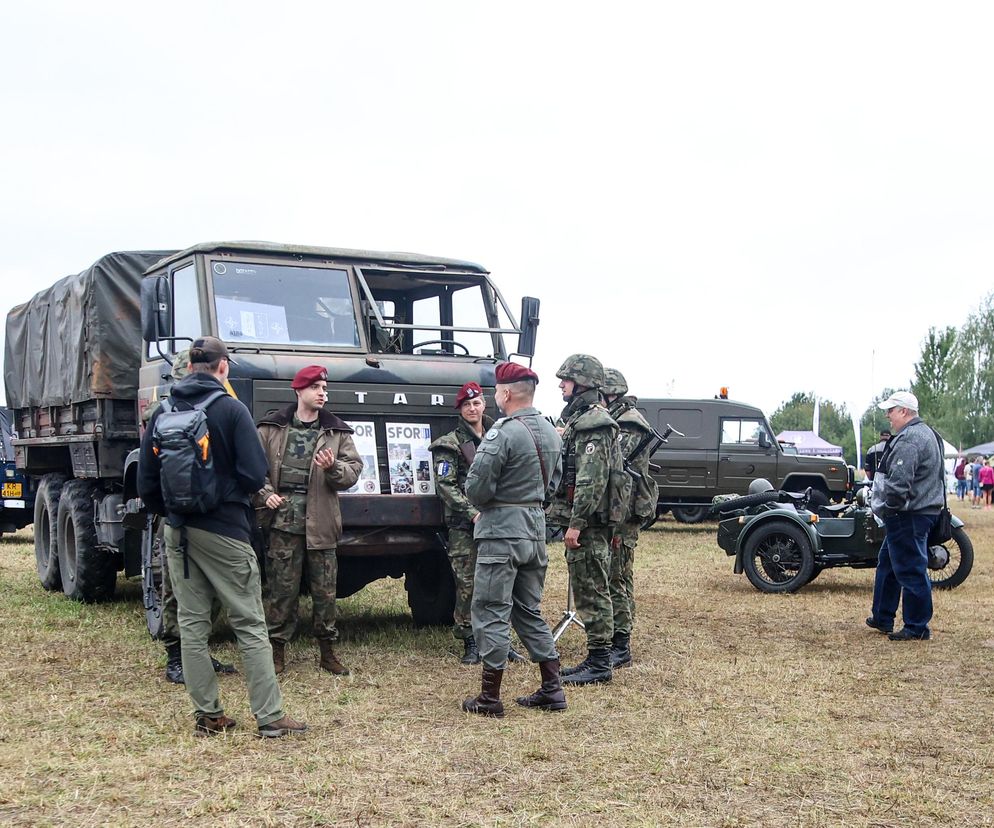 Fani militariów bawili się na tarnogórskim pikniku. Mamy zdjęcia