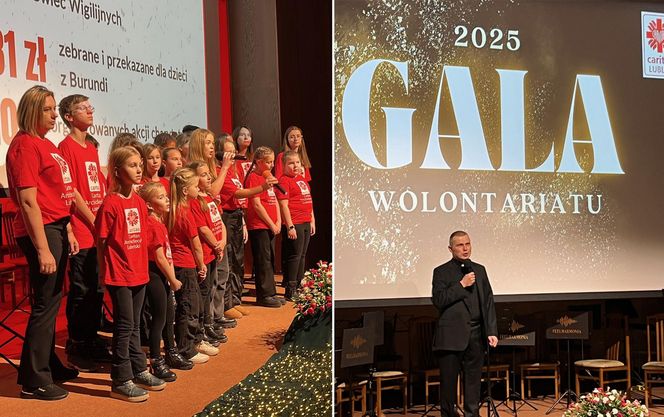 XII Gala Wolontariatu Caritas w Lublinie. Nagrodzono wolontariuszy i podsumowano miniony rok