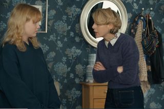 Barwy szczęścia, odcinek 3190. Emilka (Jessica Frankiewicz), Malwina (Joanna Gleń)