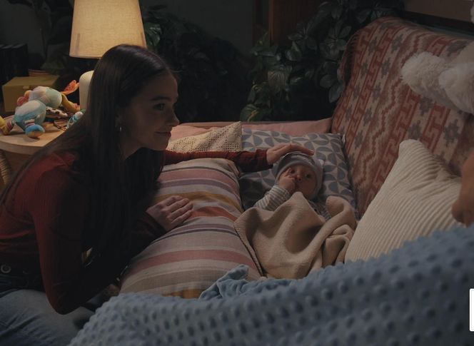 M jak miłość, odcinek 1876: Barbara (Teresa Lipowska), Basia (Karina Woźniak)