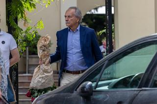 Krystyna Loska i Grażyna Torbicka na spacerze