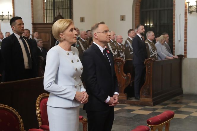 Tak Agata Duda wystroiła się na Święto 3 Maja
