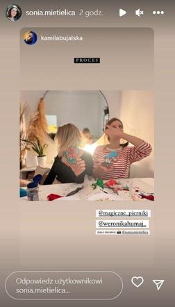 Weronika Humaj (Kasia w Stuleciu Winnych), Kamila Bujalska (Basia w Stuleciu Winnych) 