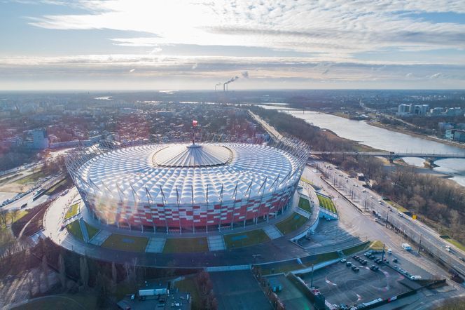 Największy stadion w Polsce: PGE Narodowy w Warszawie