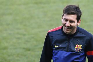 Bayern - Barcelona 23.04.2013. Messi trenuje już z piłką